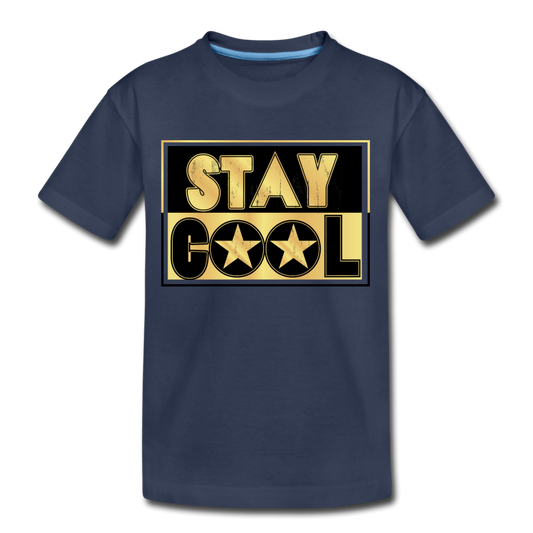 Stay Cool Kids T-Shirt - navy