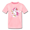 Unicorn Cartoon Kids T-Shirt - pink