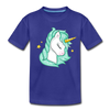 Unicorn Kids T-Shirt - royal blue
