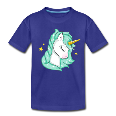 Unicorn Kids T-Shirt - royal blue