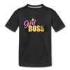 Girl Boss Kids T-Shirt - black