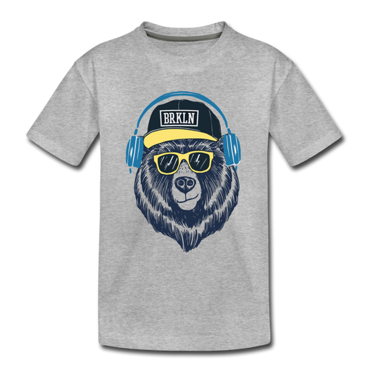 Cool Bear Headphones - heather gray