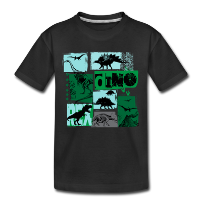 Dinosaurs Kids T-Shirt - black
