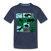 Dinosaurs Kids T-Shirt - navy