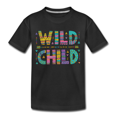 Wild Child Kids T-Shirt - black