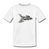 Fighter Jet Kids T-Shirt - white