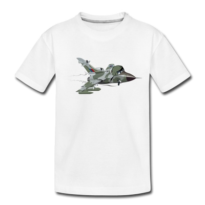 Fighter Jet Kids T-Shirt - white