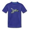 Fighter Jet Kids T-Shirt - royal blue