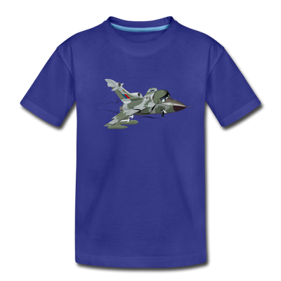 Fighter Jet Kids T-Shirt - royal blue