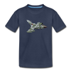 Fighter Jet Kids T-Shirt - navy