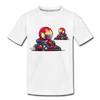Go-Karts Cartoon Kids T-Shirt - white