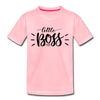 Little Boss Kids T-Shirt - pink