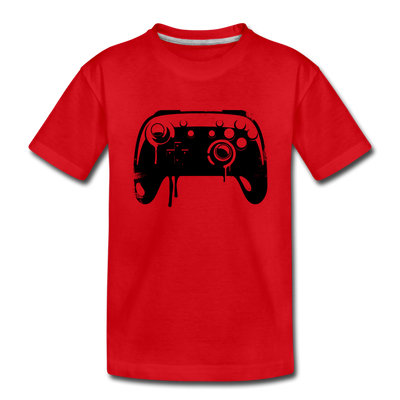 Video Game Controller Kids T-Shirt - red
