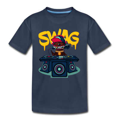Swag DJ Kids T-Shirt - navy