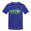 Style Graffiti Kids T-Shirt - royal blue