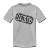 Swag Stamp Kids T-Shirt - heather gray