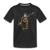 Skeleton Skater Kids T-Shirt - black