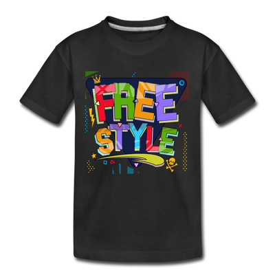 Free Style Kids T-Shirt - black