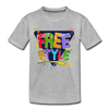 Free Style Kids T-Shirt - heather gray