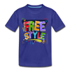 Free Style Kids T-Shirt - royal blue