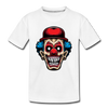 Clown Face Kids T-Shirt - white