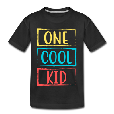 One Cool Kid Kids T-Shirt - black