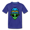 Alien Hat Kids T-Shirt - royal blue