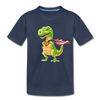 Super Dinosaur Kids T-Shirt - navy