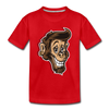 Monkey Cartoon Kids T-Shirt - red