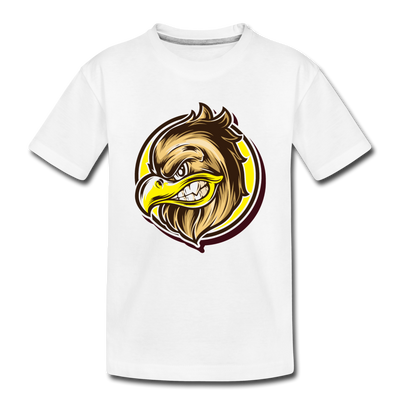 Eagle Head cartoon Kids T-Shirt - white
