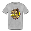 Eagle Head cartoon Kids T-Shirt - heather gray