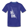 The Wild One Kids T-Shirt - royal blue