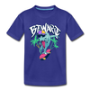 Dinosaur Skater Kids T-Shirt - royal blue