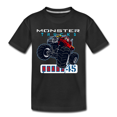 Monster Truck Kids T-Shirt - black