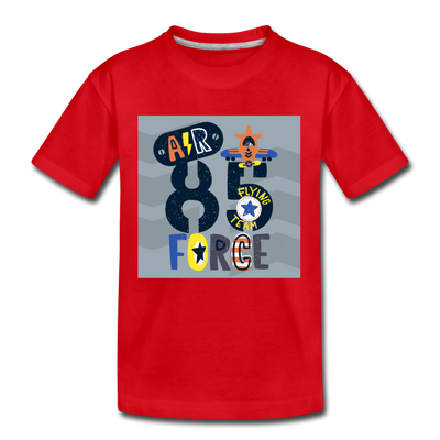 Air Force Kids T-Shirt - red