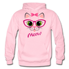 Cat Meow Hoodie - light pink