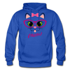 Cat Meow Hoodie - royal blue