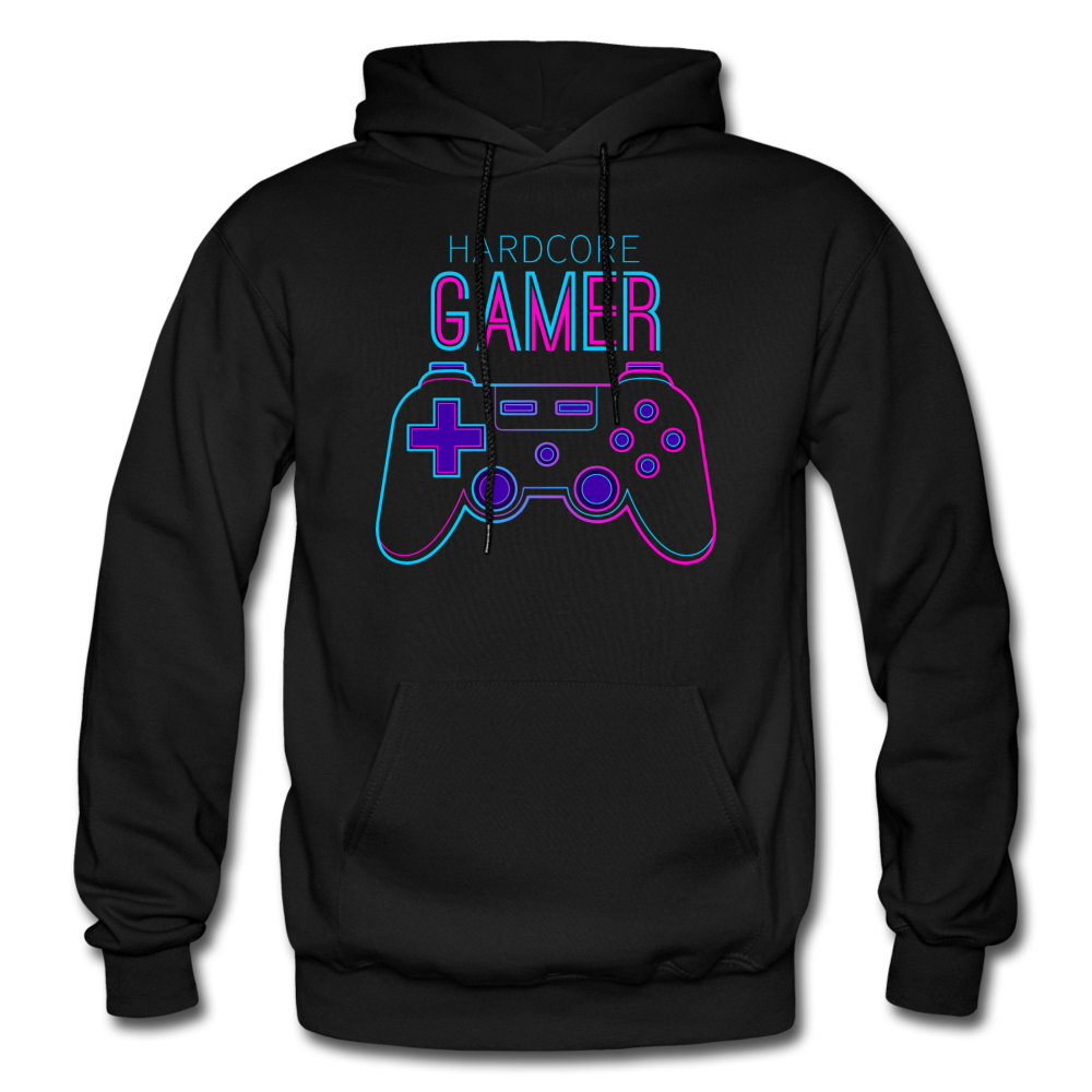 Hardcore Gamer Hoodie - black