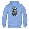 Shark Attack Hoodie - carolina blue