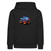 Monster Truck Kids Hoodie Black Youth XS - black