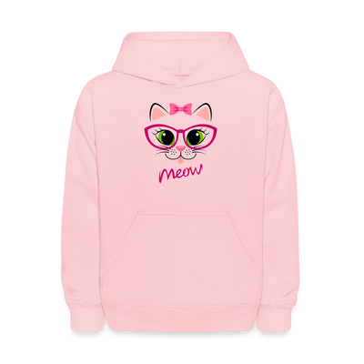 Meow Kids Hoodie - pink