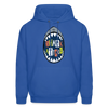 Shark Attack Hoodie - Blue - royal blue