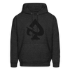 Spade Hoodie - charcoal grey