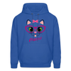 Meow Kitty Hoodie - royal blue