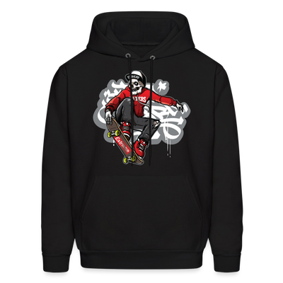 Skeleton Skater Hoodie - black