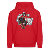 Skeleton Skater Hoodie - red