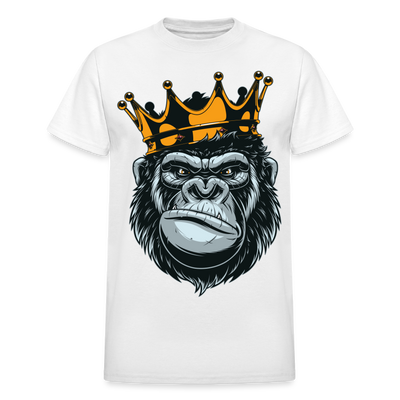 Gorilla Crown T-Shirt - white