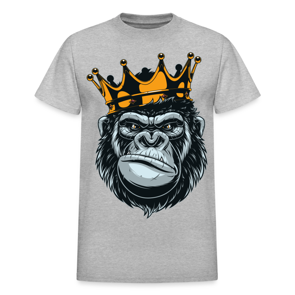 Gorilla Crown T-Shirt - heather gray