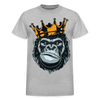 Gorilla Crown T-Shirt - heather gray