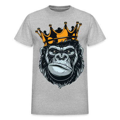 Gorilla Crown T-Shirt - heather gray